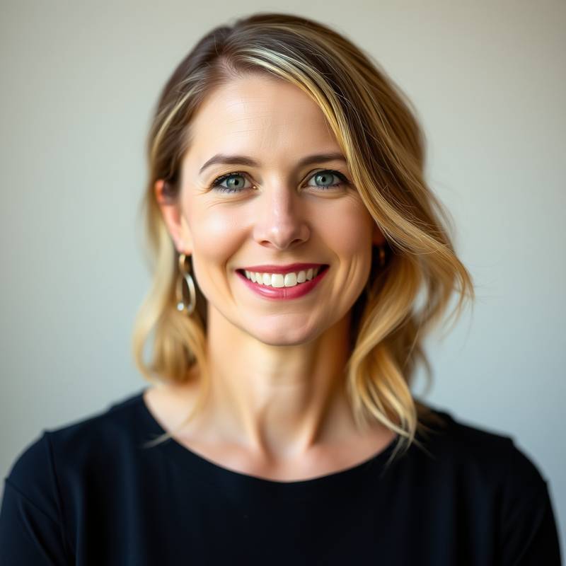 Portretfoto van Anna Bakker, zangdocente bij Zangles Studio Melodie.