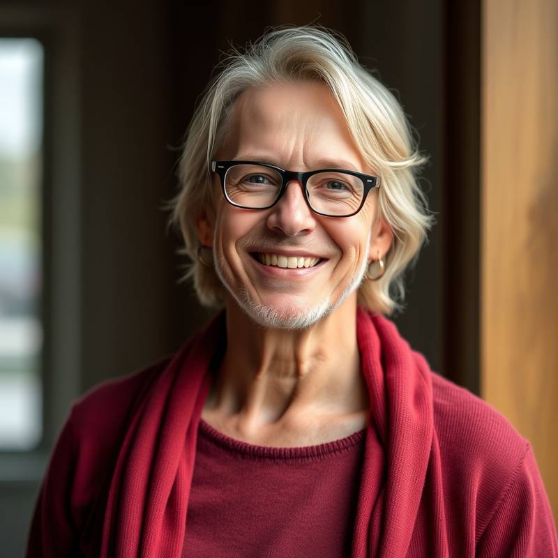 Portretfoto van Jan Smit, zangdocent bij Zangles Studio Melodie.